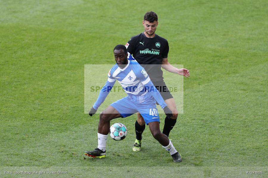 Maximilian Bauer, Erich Berko, Merck-Stadion, Darmstadt, 16.04.2021, DFL, sport, action, Fussball, Deutschland, April 2021, Saison 2020/2021, SGF, SVD, Bundesliga, 2. Bundesliga, SpVgg Greuther Fürth, SV Darmstadt 98 - Bild-ID: 2291805 Maximilian Bauer, Erich Berko, Merck-Stadion, Darmstadt, 16.04.2021, DFL, sport, action, Fussball, Deutschland, April 2021, Saison 2020/2021, SGF, SVD, Bundesliga, 2. Bundesliga, SpVgg Greuther Fürth, SV Darmstadt 98 - Bild-ID: 2291805
