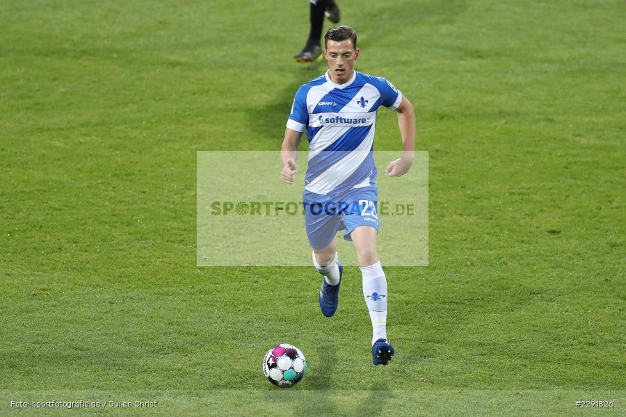 Nicolai Rapp, Merck-Stadion, Darmstadt, 16.04.2021, DFL, sport, action, Fussball, Deutschland, April 2021, Saison 2020/2021, SGF, SVD, Bundesliga, 2. Bundesliga, SpVgg Greuther Fürth, SV Darmstadt 98 - Bild-ID: 2291826