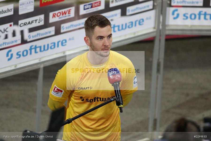 sky sport, Interview, Torwart, Carl Klaus, Merck-Stadion, Darmstadt, 16.04.2021, DFL, sport, action, Fussball, Deutschland, April 2021, Saison 2020/2021, SGF, SVD, Bundesliga, 2. Bundesliga, SpVgg Greuther Fürth, SV Darmstadt 98 - Bild-ID: 2291833 sky sport, Interview, Torwart, Carl Klaus, Merck-Stadion, Darmstadt, 16.04.2021, DFL, sport, action, Fussball, Deutschland, April 2021, Saison 2020/2021, SGF, SVD, Bundesliga, 2. Bundesliga, SpVgg Greuther Fürth, SV Darmstadt 98 - Bild-ID: 2291833