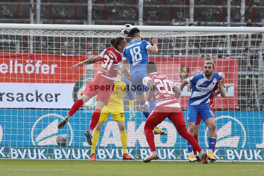Rolf Feltscher, Mathias Honsak, FLYERALARM-Arena, Würzburg, 20.04.2021, DFL, sport, action, Fussball, Deutschland, April 2021, Saison 2020/2021, SVD, FWK, Bundesliga, 2. Bundesliga, SV Darmstadt 98, FC Würzburger Kickers - Bild-ID: 2292076 Rolf Feltscher, Mathias Honsak, FLYERALARM-Arena, Würzburg, 20.04.2021, DFL, sport, action, Fussball, Deutschland, April 2021, Saison 2020/2021, SVD, FWK, Bundesliga, 2. Bundesliga, SV Darmstadt 98, FC Würzburger Kickers - Bild-ID: 2292076