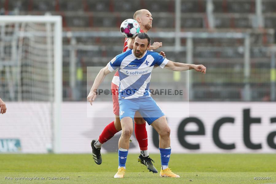 Tobias Kraulich, Serdar Dursun, FLYERALARM-Arena, Würzburg, 20.04.2021, DFL, sport, action, Fussball, Deutschland, April 2021, Saison 2020/2021, SVD, FWK, Bundesliga, 2. Bundesliga, SV Darmstadt 98, FC Würzburger Kickers - Bild-ID: 2292081 Tobias Kraulich, Serdar Dursun, FLYERALARM-Arena, Würzburg, 20.04.2021, DFL, sport, action, Fussball, Deutschland, April 2021, Saison 2020/2021, SVD, FWK, Bundesliga, 2. Bundesliga, SV Darmstadt 98, FC Würzburger Kickers - Bild-ID: 2292081