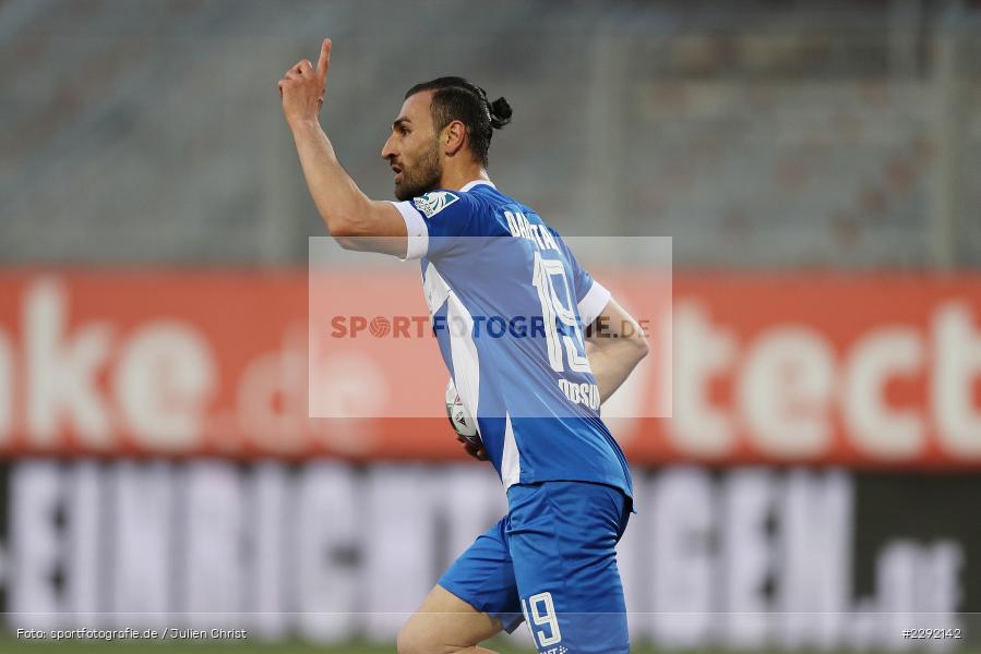 Torjubel, Serdar Dursun, FLYERALARM-Arena, Würzburg, 20.04.2021, DFL, sport, action, Fussball, Deutschland, April 2021, Saison 2020/2021, SVD, FWK, Bundesliga, 2. Bundesliga, SV Darmstadt 98, FC Würzburger Kickers - Bild-ID: 2292142 Torjubel, Serdar Dursun, FLYERALARM-Arena, Würzburg, 20.04.2021, DFL, sport, action, Fussball, Deutschland, April 2021, Saison 2020/2021, SVD, FWK, Bundesliga, 2. Bundesliga, SV Darmstadt 98, FC Würzburger Kickers - Bild-ID: 2292142