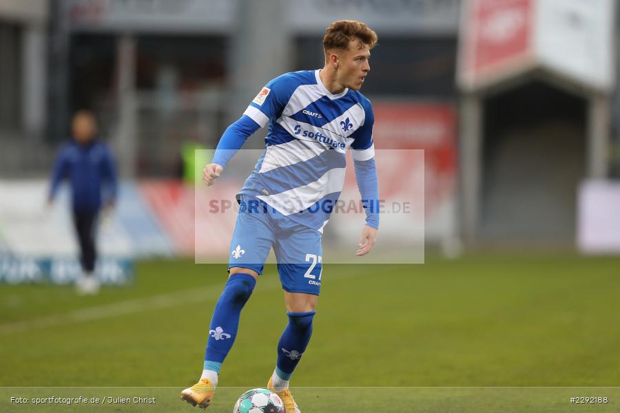 Tim Skarke, FLYERALARM-Arena, Würzburg, 20.04.2021, DFL, sport, action, Fussball, Deutschland, April 2021, Saison 2020/2021, SVD, FWK, Bundesliga, 2. Bundesliga, SV Darmstadt 98, FC Würzburger Kickers - Bild-ID: 2292188