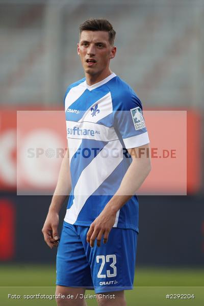 Nicolai Rapp, FLYERALARM-Arena, Würzburg, 20.04.2021, DFL, sport, action, Fussball, Deutschland, April 2021, Saison 2020/2021, SVD, FWK, Bundesliga, 2. Bundesliga, SV Darmstadt 98, FC Würzburger Kickers - Bild-ID: 2292204