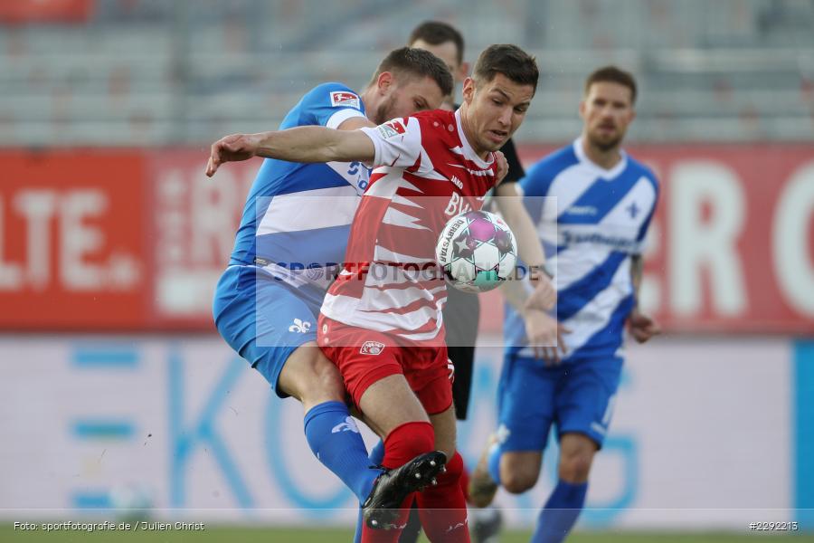 Lars Lukas Mai, Marvin Pieringer, FLYERALARM-Arena, Würzburg, 20.04.2021, DFL, sport, action, Fussball, Deutschland, April 2021, Saison 2020/2021, SVD, FWK, Bundesliga, 2. Bundesliga, SV Darmstadt 98, FC Würzburger Kickers - Bild-ID: 2292213 Lars Lukas Mai, Marvin Pieringer, FLYERALARM-Arena, Würzburg, 20.04.2021, DFL, sport, action, Fussball, Deutschland, April 2021, Saison 2020/2021, SVD, FWK, Bundesliga, 2. Bundesliga, SV Darmstadt 98, FC Würzburger Kickers - Bild-ID: 2292213