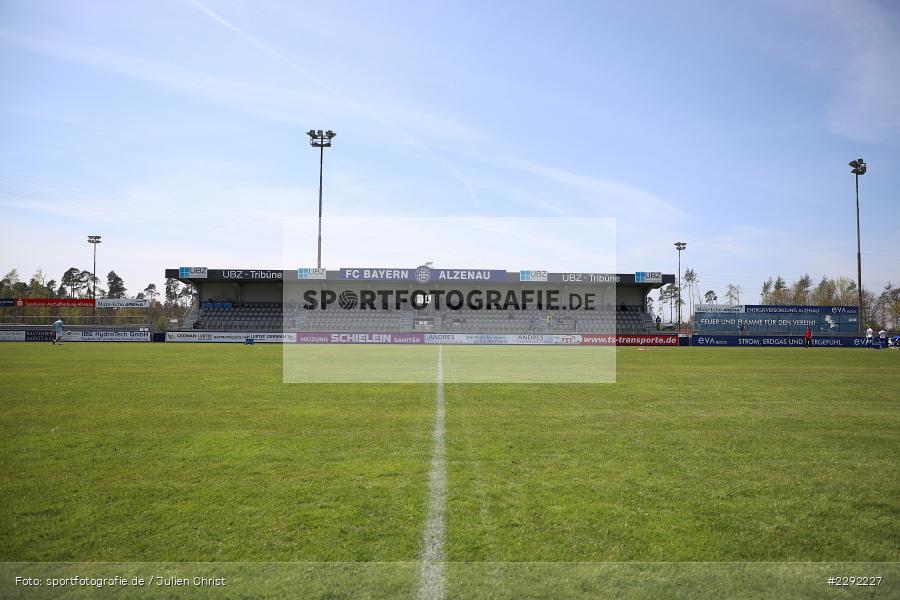Innenansicht, Rasen, Stadion, Main-Echo Arena, Alzenau, 24.04.2021, DFB, sport, action, Fussball, Deutschland, April 2021, Saison 2020/2021, FKP, FCB, 4. Liga, Regionalliga, Regionalliga Südwest, FK Pirmasens, FC Bayern Alzenau - Bild-ID: 2292227 Innenansicht, Rasen, Stadion, Main-Echo Arena, Alzenau, 24.04.2021, DFB, sport, action, Fussball, Deutschland, April 2021, Saison 2020/2021, FKP, FCB, 4. Liga, Regionalliga, Regionalliga Südwest, FK Pirmasens, FC Bayern Alzenau - Bild-ID: 2292227