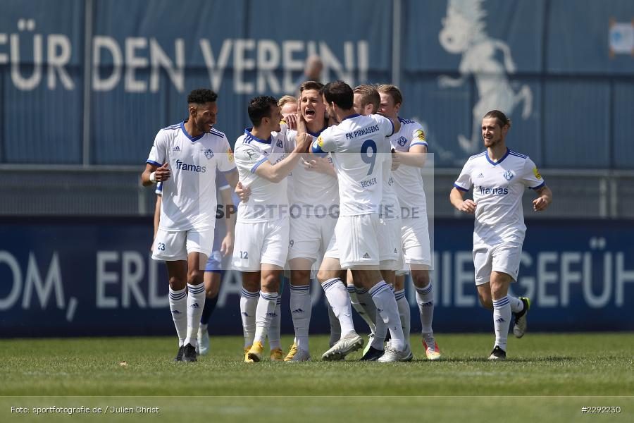 David Becker, Salif Cisse, Luka Dimitrijevic, Benno Mohr, Freude, Torjubel, Moritz Zimmer, Main-Echo Arena, Alzenau, 24.04.2021, DFB, sport, action, Fussball, Deutschland, April 2021, Saison 2020/2021, FKP, FCB, 4. Liga, Regionalliga, Regionalliga Südwest, FK Pirmasens, FC Bayern Alzenau - Bild-ID: 2292230 David Becker, Salif Cisse, Luka Dimitrijevic, Benno Mohr, Freude, Torjubel, Moritz Zimmer, Main-Echo Arena, Alzenau, 24.04.2021, DFB, sport, action, Fussball, Deutschland, April 2021, Saison 2020/2021, FKP, FCB, 4. Liga, Regionalliga, Regionalliga Südwest, FK Pirmasens, FC Bayern Alzenau - Bild-ID: 2292230