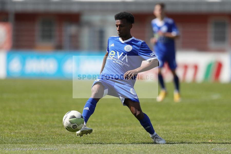 Henok Teklab, Main-Echo Arena, Alzenau, 24.04.2021, DFB, sport, action, Fussball, Deutschland, April 2021, Saison 2020/2021, FKP, FCB, 4. Liga, Regionalliga, Regionalliga Südwest, FK Pirmasens, FC Bayern Alzenau - Bild-ID: 2292259 Henok Teklab, Main-Echo Arena, Alzenau, 24.04.2021, DFB, sport, action, Fussball, Deutschland, April 2021, Saison 2020/2021, FKP, FCB, 4. Liga, Regionalliga, Regionalliga Südwest, FK Pirmasens, FC Bayern Alzenau - Bild-ID: 2292259