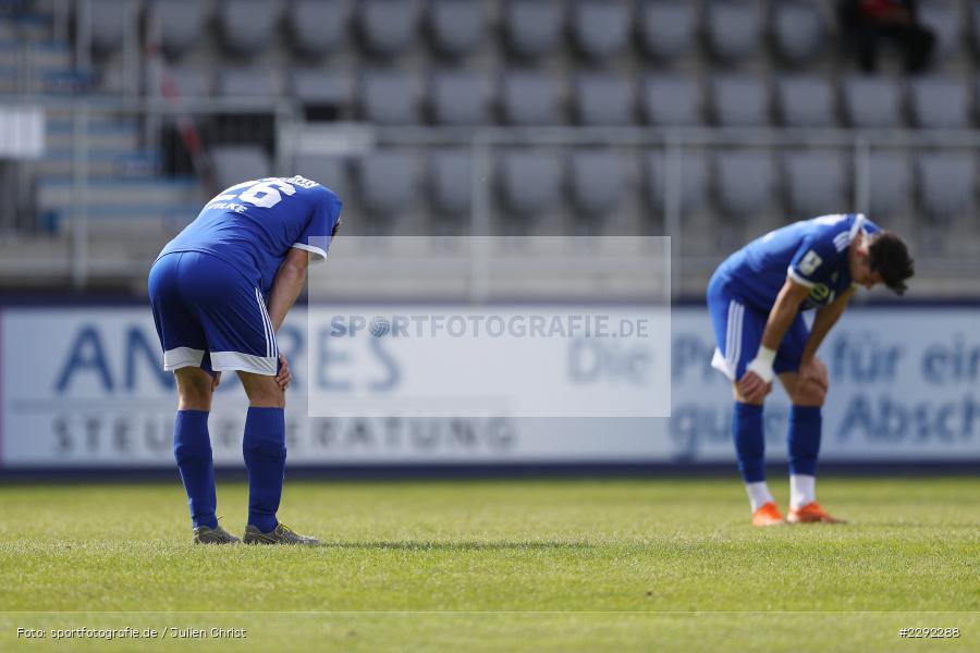 enttäuscht, Lukas Mazagg, Marcel Andreas Wilke, Main-Echo Arena, Alzenau, 24.04.2021, DFB, sport, action, Fussball, Deutschland, April 2021, Saison 2020/2021, FKP, FCB, 4. Liga, Regionalliga, Regionalliga Südwest, FK Pirmasens, FC Bayern Alzenau - Bild-ID: 2292288 enttäuscht, Lukas Mazagg, Marcel Andreas Wilke, Main-Echo Arena, Alzenau, 24.04.2021, DFB, sport, action, Fussball, Deutschland, April 2021, Saison 2020/2021, FKP, FCB, 4. Liga, Regionalliga, Regionalliga Südwest, FK Pirmasens, FC Bayern Alzenau - Bild-ID: 2292288
