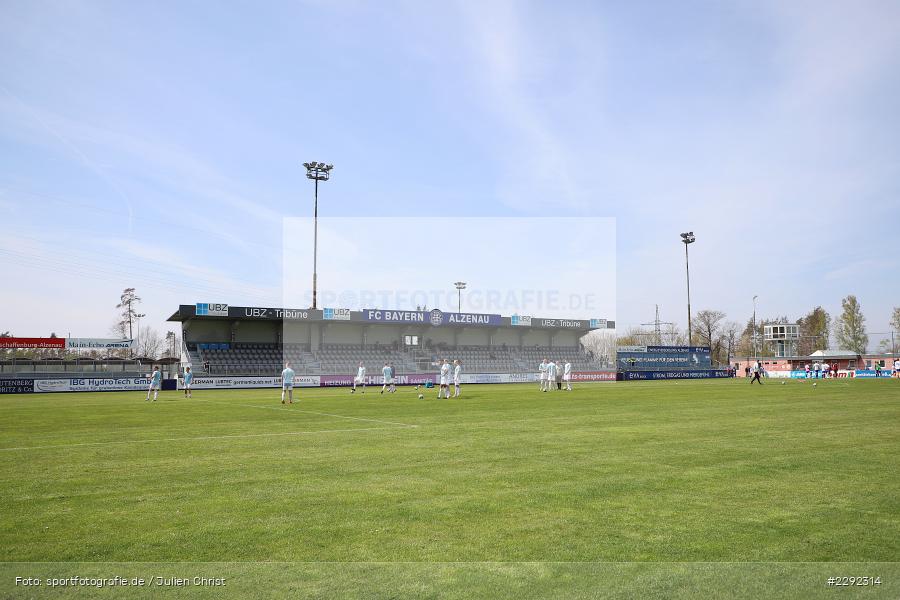 Innenansicht, Rasen, Stadion, Main-Echo Arena, Alzenau, 24.04.2021, DFB, sport, action, Fussball, Deutschland, April 2021, Saison 2020/2021, FKP, FCB, 4. Liga, Regionalliga, Regionalliga Südwest, FK Pirmasens, FC Bayern Alzenau - Bild-ID: 2292314 Innenansicht, Rasen, Stadion, Main-Echo Arena, Alzenau, 24.04.2021, DFB, sport, action, Fussball, Deutschland, April 2021, Saison 2020/2021, FKP, FCB, 4. Liga, Regionalliga, Regionalliga Südwest, FK Pirmasens, FC Bayern Alzenau - Bild-ID: 2292314
