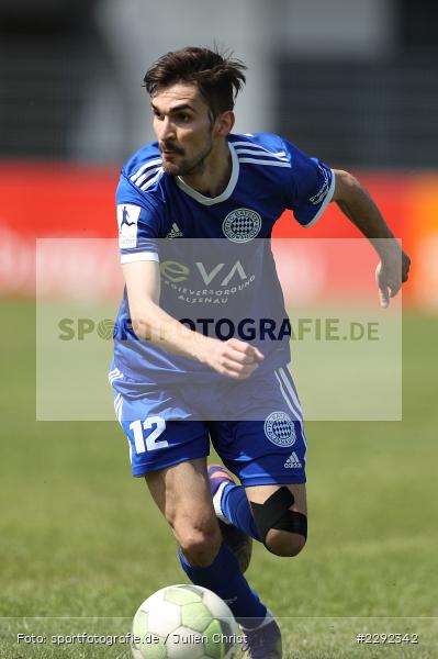 Marco Ferukoski, Main-Echo Arena, Alzenau, 24.04.2021, DFB, sport, action, Fussball, Deutschland, April 2021, Saison 2020/2021, FKP, FCB, 4. Liga, Regionalliga, Regionalliga Südwest, FK Pirmasens, FC Bayern Alzenau - Bild-ID: 2292342 Marco Ferukoski, Main-Echo Arena, Alzenau, 24.04.2021, DFB, sport, action, Fussball, Deutschland, April 2021, Saison 2020/2021, FKP, FCB, 4. Liga, Regionalliga, Regionalliga Südwest, FK Pirmasens, FC Bayern Alzenau - Bild-ID: 2292342