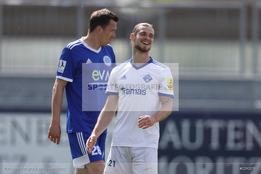 Dennis Chessa, Main-Echo Arena, Alzenau, 24.04.2021, DFB, sport, action, Fussball, Deutschland, April 2021, Saison 2020/2021, FKP, FCB, 4. Liga, Regionalliga, Regionalliga Südwest, FK Pirmasens, FC Bayern Alzenau - Bild-ID: 2292373