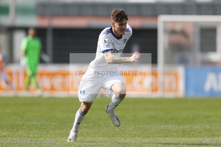 Tom Schmitt, Main-Echo Arena, Alzenau, 24.04.2021, DFB, sport, action, Fussball, Deutschland, April 2021, Saison 2020/2021, FKP, FCB, 4. Liga, Regionalliga, Regionalliga Südwest, FK Pirmasens, FC Bayern Alzenau - Bild-ID: 2292376 Tom Schmitt, Main-Echo Arena, Alzenau, 24.04.2021, DFB, sport, action, Fussball, Deutschland, April 2021, Saison 2020/2021, FKP, FCB, 4. Liga, Regionalliga, Regionalliga Südwest, FK Pirmasens, FC Bayern Alzenau - Bild-ID: 2292376