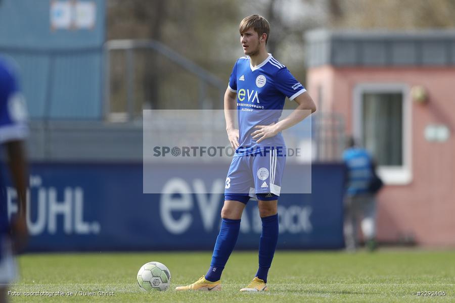 Nils Kohlbacher, Main-Echo Arena, Alzenau, 24.04.2021, DFB, sport, action, Fussball, Deutschland, April 2021, Saison 2020/2021, FKP, FCB, 4. Liga, Regionalliga, Regionalliga Südwest, FK Pirmasens, FC Bayern Alzenau - Bild-ID: 2292406 Nils Kohlbacher, Main-Echo Arena, Alzenau, 24.04.2021, DFB, sport, action, Fussball, Deutschland, April 2021, Saison 2020/2021, FKP, FCB, 4. Liga, Regionalliga, Regionalliga Südwest, FK Pirmasens, FC Bayern Alzenau - Bild-ID: 2292406