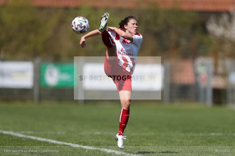 Christina Neufeld, Soccergirl Sportpark, Würzburg, 25.04.2021, DFL, sport, action, Fussball, Deutschland, April 2021, Saison 2020/2021, FFC, FWK, Frauen, Süd, 2. Frauen-Bundesliga, 1. FFC Niederkirchen, FC Würzburger Kickers - Bild-ID: 2292422 Christina Neufeld, Soccergirl Sportpark, Würzburg, 25.04.2021, DFL, sport, action, Fussball, Deutschland, April 2021, Saison 2020/2021, FFC, FWK, Frauen, Süd, 2. Frauen-Bundesliga, 1. FFC Niederkirchen, FC Würzburger Kickers - Bild-ID: 2292422