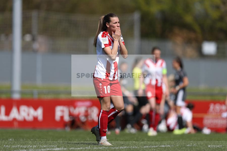 Torjubel, Medina Desic, Soccergirl Sportpark, Würzburg, 25.04.2021, DFL, sport, action, Fussball, Deutschland, April 2021, Saison 2020/2021, FFC, FWK, Frauen, Süd, 2. Frauen-Bundesliga, 1. FFC Niederkirchen, FC Würzburger Kickers - Bild-ID: 2292427 Torjubel, Medina Desic, Soccergirl Sportpark, Würzburg, 25.04.2021, DFL, sport, action, Fussball, Deutschland, April 2021, Saison 2020/2021, FFC, FWK, Frauen, Süd, 2. Frauen-Bundesliga, 1. FFC Niederkirchen, FC Würzburger Kickers - Bild-ID: 2292427