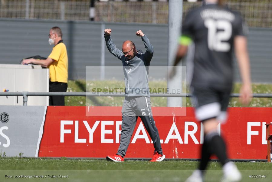 Jubel, Eugen Ungefuch, Soccergirl Sportpark, Würzburg, 25.04.2021, DFL, sport, action, Fussball, Deutschland, April 2021, Saison 2020/2021, FFC, FWK, Frauen, Süd, 2. Frauen-Bundesliga, 1. FFC Niederkirchen, FC Würzburger Kickers - Bild-ID: 2292446 Jubel, Eugen Ungefuch, Soccergirl Sportpark, Würzburg, 25.04.2021, DFL, sport, action, Fussball, Deutschland, April 2021, Saison 2020/2021, FFC, FWK, Frauen, Süd, 2. Frauen-Bundesliga, 1. FFC Niederkirchen, FC Würzburger Kickers - Bild-ID: 2292446
