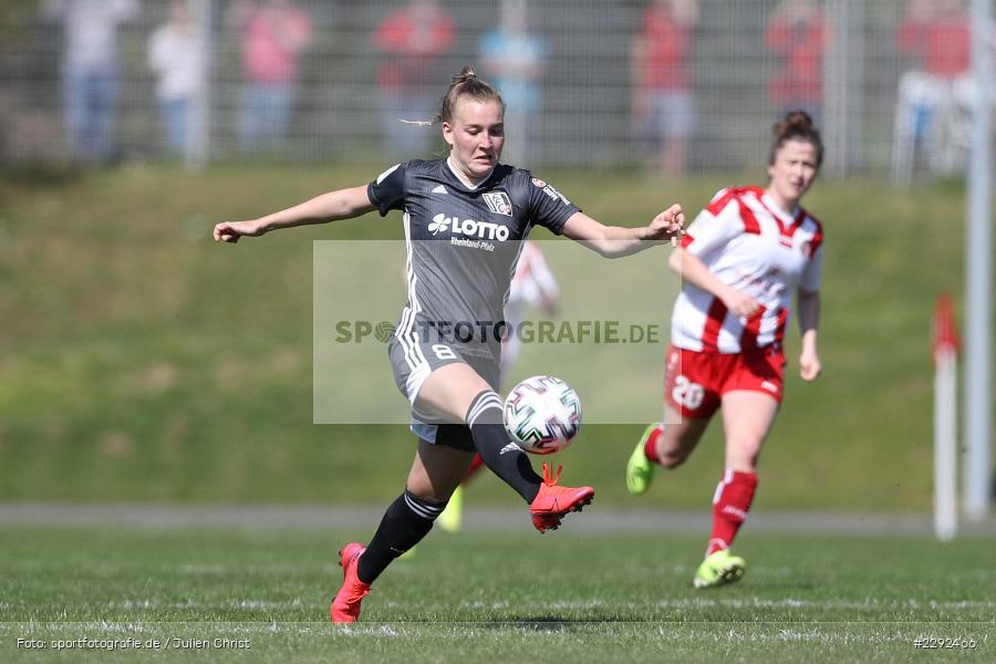 Alena Wolf, Soccergirl Sportpark, Würzburg, 25.04.2021, DFL, sport, action, Fussball, Deutschland, April 2021, Saison 2020/2021, FFC, FWK, Frauen, Süd, 2. Frauen-Bundesliga, 1. FFC Niederkirchen, FC Würzburger Kickers - Bild-ID: 2292466 Alena Wolf, Soccergirl Sportpark, Würzburg, 25.04.2021, DFL, sport, action, Fussball, Deutschland, April 2021, Saison 2020/2021, FFC, FWK, Frauen, Süd, 2. Frauen-Bundesliga, 1. FFC Niederkirchen, FC Würzburger Kickers - Bild-ID: 2292466