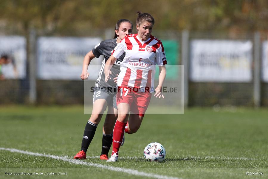 Zoe Anne Parsons, an der Seitenlinie, Christina Neufeld, Soccergirl Sportpark, Würzburg, 25.04.2021, DFL, sport, action, Fussball, Deutschland, April 2021, Saison 2020/2021, FFC, FWK, Frauen, Süd, 2. Frauen-Bundesliga, 1. FFC Niederkirchen, FC Würzburger Kickers - Bild-ID: 2292469 Zoe Anne Parsons, an der Seitenlinie, Christina Neufeld, Soccergirl Sportpark, Würzburg, 25.04.2021, DFL, sport, action, Fussball, Deutschland, April 2021, Saison 2020/2021, FFC, FWK, Frauen, Süd, 2. Frauen-Bundesliga, 1. FFC Niederkirchen, FC Würzburger Kickers - Bild-ID: 2292469