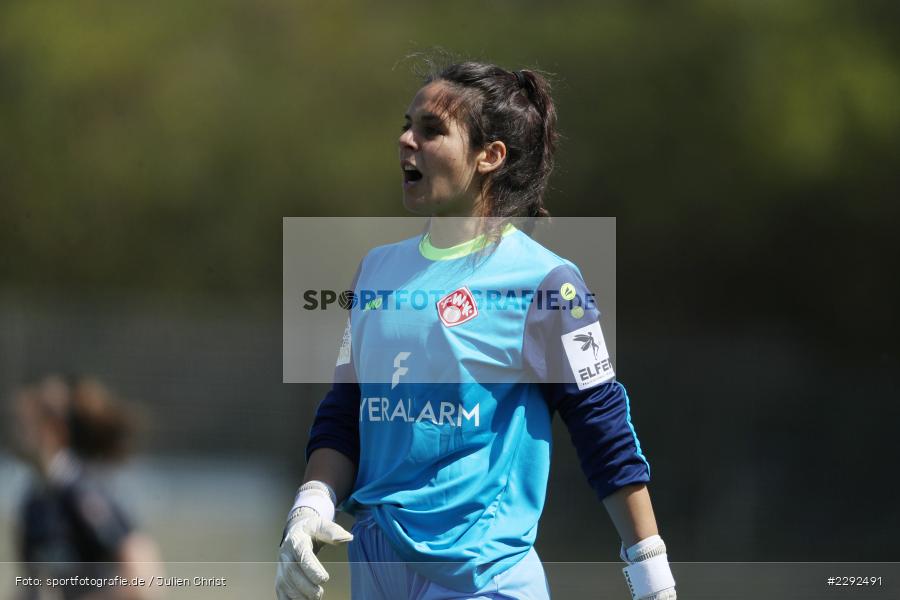 ELFEN, Torwart, Johanna Popp, Soccergirl Sportpark, Würzburg, 25.04.2021, DFL, sport, action, Fussball, Deutschland, April 2021, Saison 2020/2021, FFC, FWK, Frauen, Süd, 2. Frauen-Bundesliga, 1. FFC Niederkirchen, FC Würzburger Kickers - Bild-ID: 2292491