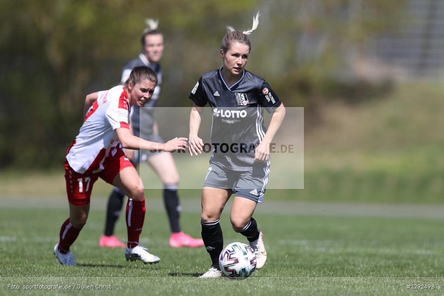 Natalia Wanda Stulin, Soccergirl Sportpark, Würzburg, 25.04.2021, DFL, sport, action, Fussball, Deutschland, April 2021, Saison 2020/2021, FFC, FWK, Frauen, Süd, 2. Frauen-Bundesliga, 1. FFC Niederkirchen, FC Würzburger Kickers - Bild-ID: 2292498