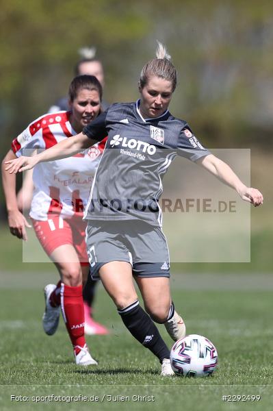 Natalia Wanda Stulin, Soccergirl Sportpark, Würzburg, 25.04.2021, DFL, sport, action, Fussball, Deutschland, April 2021, Saison 2020/2021, FFC, FWK, Frauen, Süd, 2. Frauen-Bundesliga, 1. FFC Niederkirchen, FC Würzburger Kickers - Bild-ID: 2292499