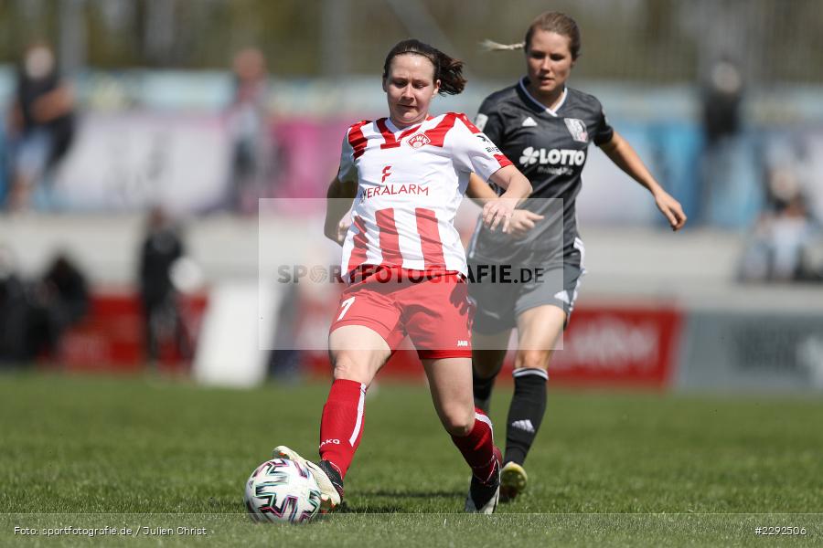 Maria Ansmann, Soccergirl Sportpark, Würzburg, 25.04.2021, DFL, sport, action, Fussball, Deutschland, April 2021, Saison 2020/2021, FFC, FWK, Frauen, Süd, 2. Frauen-Bundesliga, 1. FFC Niederkirchen, FC Würzburger Kickers - Bild-ID: 2292506 Maria Ansmann, Soccergirl Sportpark, Würzburg, 25.04.2021, DFL, sport, action, Fussball, Deutschland, April 2021, Saison 2020/2021, FFC, FWK, Frauen, Süd, 2. Frauen-Bundesliga, 1. FFC Niederkirchen, FC Würzburger Kickers - Bild-ID: 2292506