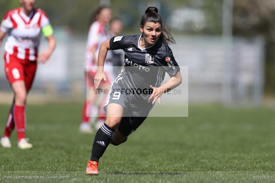 Büsra Kuru, Soccergirl Sportpark, Würzburg, 25.04.2021, DFL, sport, action, Fussball, Deutschland, April 2021, Saison 2020/2021, FFC, FWK, Frauen, Süd, 2. Frauen-Bundesliga, 1. FFC Niederkirchen, FC Würzburger Kickers - Bild-ID: 2292521
