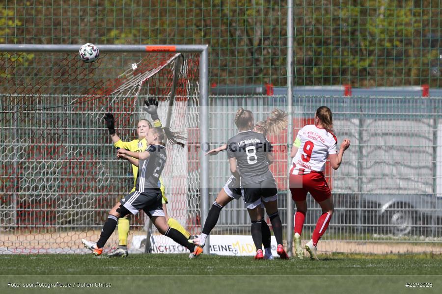 Luisa Scheidel, Soccergirl Sportpark, Würzburg, 25.04.2021, DFL, sport, action, Fussball, Deutschland, April 2021, Saison 2020/2021, FFC, FWK, Frauen, Süd, 2. Frauen-Bundesliga, 1. FFC Niederkirchen, FC Würzburger Kickers - Bild-ID: 2292523