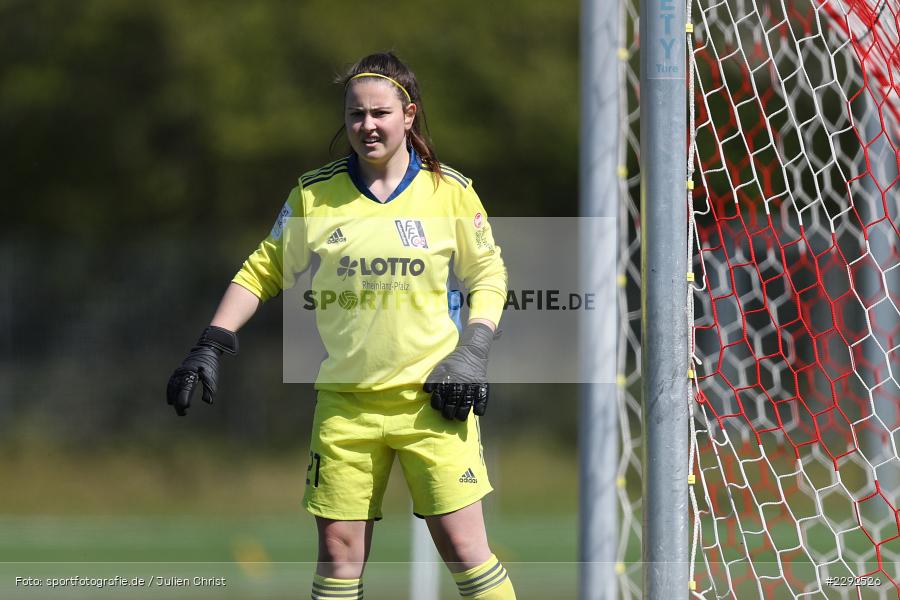Alina Kraus, Soccergirl Sportpark, Würzburg, 25.04.2021, DFL, sport, action, Fussball, Deutschland, April 2021, Saison 2020/2021, FFC, FWK, Frauen, Süd, 2. Frauen-Bundesliga, 1. FFC Niederkirchen, FC Würzburger Kickers - Bild-ID: 2292526