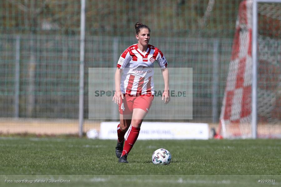 Meike Bohn, Soccergirl Sportpark, Würzburg, 25.04.2021, DFL, sport, action, Fussball, Deutschland, April 2021, Saison 2020/2021, FFC, FWK, Frauen, Süd, 2. Frauen-Bundesliga, 1. FFC Niederkirchen, FC Würzburger Kickers - Bild-ID: 2292531 Meike Bohn, Soccergirl Sportpark, Würzburg, 25.04.2021, DFL, sport, action, Fussball, Deutschland, April 2021, Saison 2020/2021, FFC, FWK, Frauen, Süd, 2. Frauen-Bundesliga, 1. FFC Niederkirchen, FC Würzburger Kickers - Bild-ID: 2292531