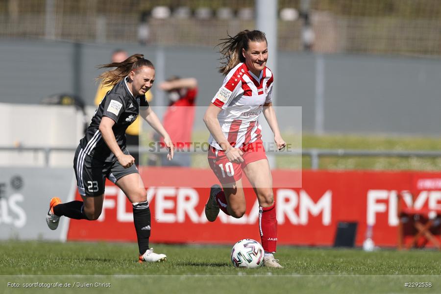 Natalie Klupp, Medina Desic, Soccergirl Sportpark, Würzburg, 25.04.2021, DFL, sport, action, Fussball, Deutschland, April 2021, Saison 2020/2021, FFC, FWK, Frauen, Süd, 2. Frauen-Bundesliga, 1. FFC Niederkirchen, FC Würzburger Kickers - Bild-ID: 2292538 Natalie Klupp, Medina Desic, Soccergirl Sportpark, Würzburg, 25.04.2021, DFL, sport, action, Fussball, Deutschland, April 2021, Saison 2020/2021, FFC, FWK, Frauen, Süd, 2. Frauen-Bundesliga, 1. FFC Niederkirchen, FC Würzburger Kickers - Bild-ID: 2292538
