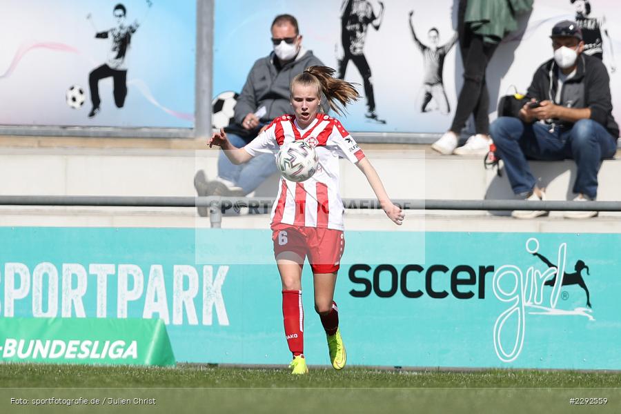 Victoria Maidhof, Soccergirl Sportpark, Würzburg, 25.04.2021, DFL, sport, action, Fussball, Deutschland, April 2021, Saison 2020/2021, FFC, FWK, Frauen, Süd, 2. Frauen-Bundesliga, 1. FFC Niederkirchen, FC Würzburger Kickers - Bild-ID: 2292559 Victoria Maidhof, Soccergirl Sportpark, Würzburg, 25.04.2021, DFL, sport, action, Fussball, Deutschland, April 2021, Saison 2020/2021, FFC, FWK, Frauen, Süd, 2. Frauen-Bundesliga, 1. FFC Niederkirchen, FC Würzburger Kickers - Bild-ID: 2292559