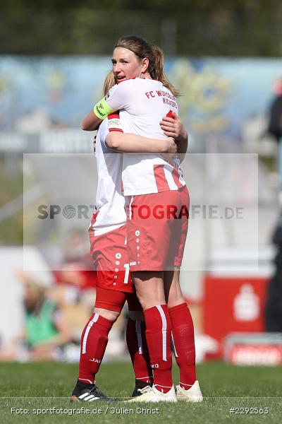 Jubel, Jule Dickmeis, Luisa Scheidel, Soccergirl Sportpark, Würzburg, 25.04.2021, DFL, sport, action, Fussball, Deutschland, April 2021, Saison 2020/2021, FFC, FWK, Frauen, Süd, 2. Frauen-Bundesliga, 1. FFC Niederkirchen, FC Würzburger Kickers - Bild-ID: 2292563 Jubel, Jule Dickmeis, Luisa Scheidel, Soccergirl Sportpark, Würzburg, 25.04.2021, DFL, sport, action, Fussball, Deutschland, April 2021, Saison 2020/2021, FFC, FWK, Frauen, Süd, 2. Frauen-Bundesliga, 1. FFC Niederkirchen, FC Würzburger Kickers - Bild-ID: 2292563