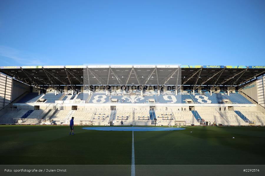 Innenraum, Pitch, Lilien, 1898, Tribüne, Merck-Stadion, Darmstadt, 26.04.2021, DFL, sport, action, Fussball, Deutschland, April 2021, Saison 2020/2021, BOC, SVD, Bundesliga, 2. Bundesliga, VfL Bochum, SV Darmstadt 98 - Bild-ID: 2292574 Innenraum, Pitch, Lilien, 1898, Tribüne, Merck-Stadion, Darmstadt, 26.04.2021, DFL, sport, action, Fussball, Deutschland, April 2021, Saison 2020/2021, BOC, SVD, Bundesliga, 2. Bundesliga, VfL Bochum, SV Darmstadt 98 - Bild-ID: 2292574