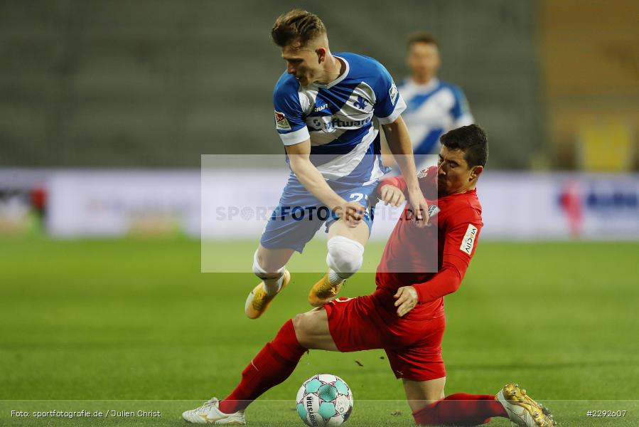 Danilo Soares, Tim Skarke, Merck-Stadion, Darmstadt, 26.04.2021, DFL, sport, action, Fussball, Deutschland, April 2021, Saison 2020/2021, BOC, SVD, Bundesliga, 2. Bundesliga, VfL Bochum, SV Darmstadt 98 - Bild-ID: 2292607 Danilo Soares, Tim Skarke, Merck-Stadion, Darmstadt, 26.04.2021, DFL, sport, action, Fussball, Deutschland, April 2021, Saison 2020/2021, BOC, SVD, Bundesliga, 2. Bundesliga, VfL Bochum, SV Darmstadt 98 - Bild-ID: 2292607