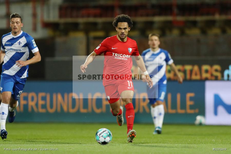 Herbert Bockhorn, Merck-Stadion, Darmstadt, 26.04.2021, DFL, sport, action, Fussball, Deutschland, April 2021, Saison 2020/2021, BOC, SVD, Bundesliga, 2. Bundesliga, VfL Bochum, SV Darmstadt 98 - Bild-ID: 2292619