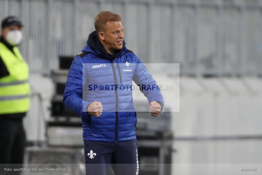 Markus Anfang, Merck-Stadion, Darmstadt, 26.04.2021, DFL, sport, action, Fussball, Deutschland, April 2021, Saison 2020/2021, BOC, SVD, Bundesliga, 2. Bundesliga, VfL Bochum, SV Darmstadt 98 - Bild-ID: 2292692 Markus Anfang, Merck-Stadion, Darmstadt, 26.04.2021, DFL, sport, action, Fussball, Deutschland, April 2021, Saison 2020/2021, BOC, SVD, Bundesliga, 2. Bundesliga, VfL Bochum, SV Darmstadt 98 - Bild-ID: 2292692