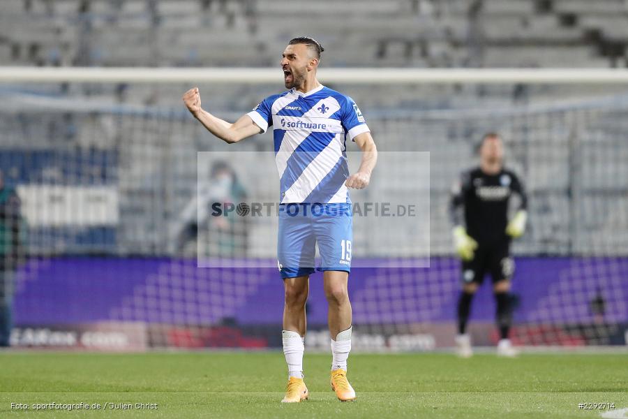 Torjubel, Serdar Dursun, Merck-Stadion, Darmstadt, 26.04.2021, DFL, sport, action, Fussball, Deutschland, April 2021, Saison 2020/2021, BOC, SVD, Bundesliga, 2. Bundesliga, VfL Bochum, SV Darmstadt 98 - Bild-ID: 2292714 Torjubel, Serdar Dursun, Merck-Stadion, Darmstadt, 26.04.2021, DFL, sport, action, Fussball, Deutschland, April 2021, Saison 2020/2021, BOC, SVD, Bundesliga, 2. Bundesliga, VfL Bochum, SV Darmstadt 98 - Bild-ID: 2292714