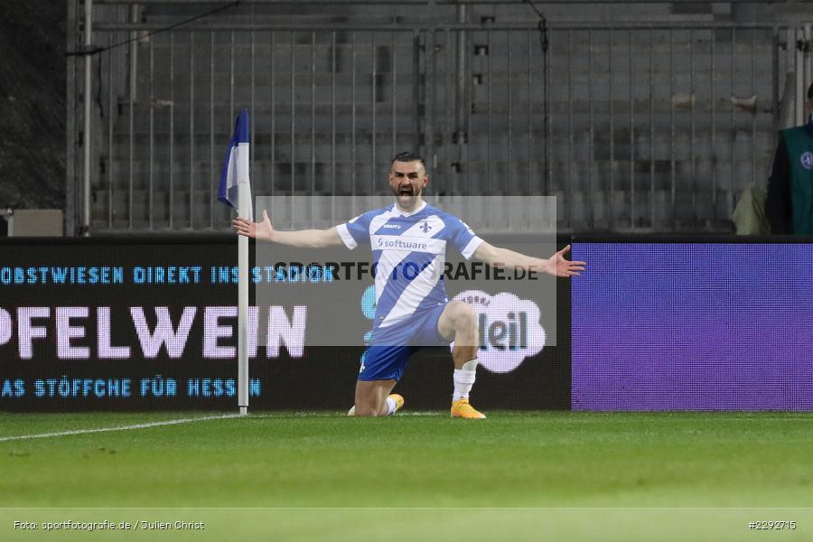 Torjubel, Serdar Dursun, Merck-Stadion, Darmstadt, 26.04.2021, DFL, sport, action, Fussball, Deutschland, April 2021, Saison 2020/2021, BOC, SVD, Bundesliga, 2. Bundesliga, VfL Bochum, SV Darmstadt 98 - Bild-ID: 2292715 Torjubel, Serdar Dursun, Merck-Stadion, Darmstadt, 26.04.2021, DFL, sport, action, Fussball, Deutschland, April 2021, Saison 2020/2021, BOC, SVD, Bundesliga, 2. Bundesliga, VfL Bochum, SV Darmstadt 98 - Bild-ID: 2292715