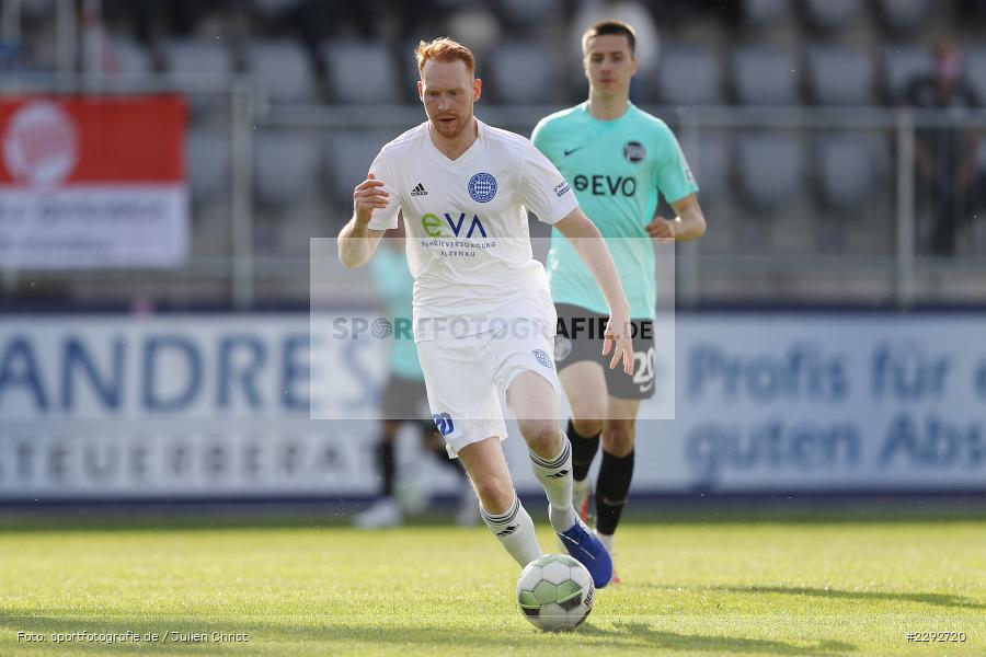 Nils Fischer, Main-Echo Arena, Alzenau, 28.04.2021, sport, action, Fussball, Deutschland, April 2021, Saison 2020/2021, OFC, FCB, Viertelfinale, Hessenpokal, Kickers Offenbach, FC Bayern Alzenau - Bild-ID: 2292720