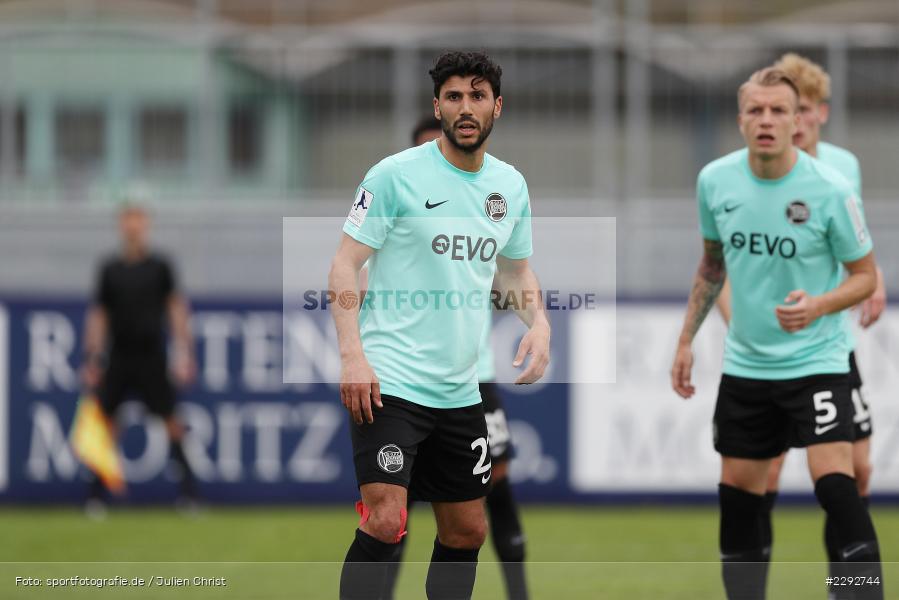 Elia Soriano, Main-Echo Arena, Alzenau, 28.04.2021, sport, action, Fussball, Deutschland, April 2021, Saison 2020/2021, OFC, FCB, Viertelfinale, Hessenpokal, Kickers Offenbach, FC Bayern Alzenau - Bild-ID: 2292744