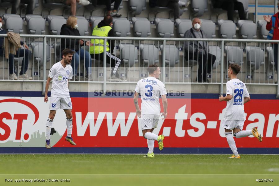 Freude, Torjubel, Marco Ferukoski, Main-Echo Arena, Alzenau, 28.04.2021, sport, action, Fussball, Deutschland, April 2021, Saison 2020/2021, OFC, FCB, Viertelfinale, Hessenpokal, Kickers Offenbach, FC Bayern Alzenau - Bild-ID: 2292768 Freude, Torjubel, Marco Ferukoski, Main-Echo Arena, Alzenau, 28.04.2021, sport, action, Fussball, Deutschland, April 2021, Saison 2020/2021, OFC, FCB, Viertelfinale, Hessenpokal, Kickers Offenbach, FC Bayern Alzenau - Bild-ID: 2292768