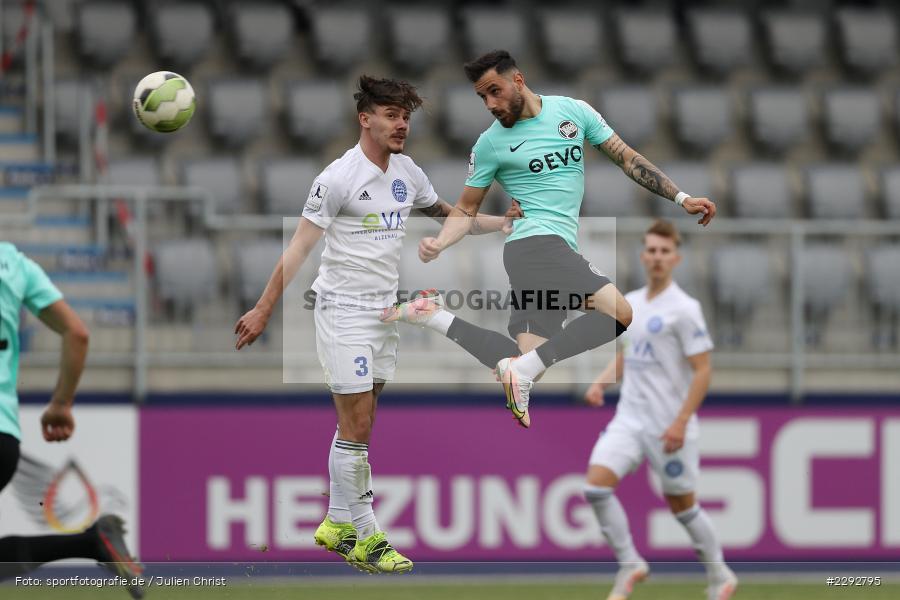 Davud Tuma, Daniel Haritonov, Main-Echo Arena, Alzenau, 28.04.2021, sport, action, Fussball, Deutschland, April 2021, Saison 2020/2021, OFC, FCB, Viertelfinale, Hessenpokal, Kickers Offenbach, FC Bayern Alzenau - Bild-ID: 2292795 Davud Tuma, Daniel Haritonov, Main-Echo Arena, Alzenau, 28.04.2021, sport, action, Fussball, Deutschland, April 2021, Saison 2020/2021, OFC, FCB, Viertelfinale, Hessenpokal, Kickers Offenbach, FC Bayern Alzenau - Bild-ID: 2292795