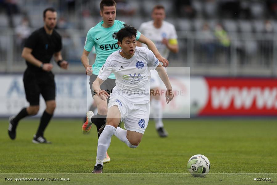 Mingi Kang, Main-Echo Arena, Alzenau, 28.04.2021, sport, action, Fussball, Deutschland, April 2021, Saison 2020/2021, OFC, FCB, Viertelfinale, Hessenpokal, Kickers Offenbach, FC Bayern Alzenau - Bild-ID: 2292822 Mingi Kang, Main-Echo Arena, Alzenau, 28.04.2021, sport, action, Fussball, Deutschland, April 2021, Saison 2020/2021, OFC, FCB, Viertelfinale, Hessenpokal, Kickers Offenbach, FC Bayern Alzenau - Bild-ID: 2292822