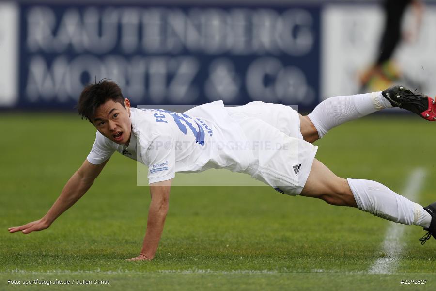 Mingi Kang, Main-Echo Arena, Alzenau, 28.04.2021, sport, action, Fussball, Deutschland, April 2021, Saison 2020/2021, OFC, FCB, Viertelfinale, Hessenpokal, Kickers Offenbach, FC Bayern Alzenau - Bild-ID: 2292827 Mingi Kang, Main-Echo Arena, Alzenau, 28.04.2021, sport, action, Fussball, Deutschland, April 2021, Saison 2020/2021, OFC, FCB, Viertelfinale, Hessenpokal, Kickers Offenbach, FC Bayern Alzenau - Bild-ID: 2292827