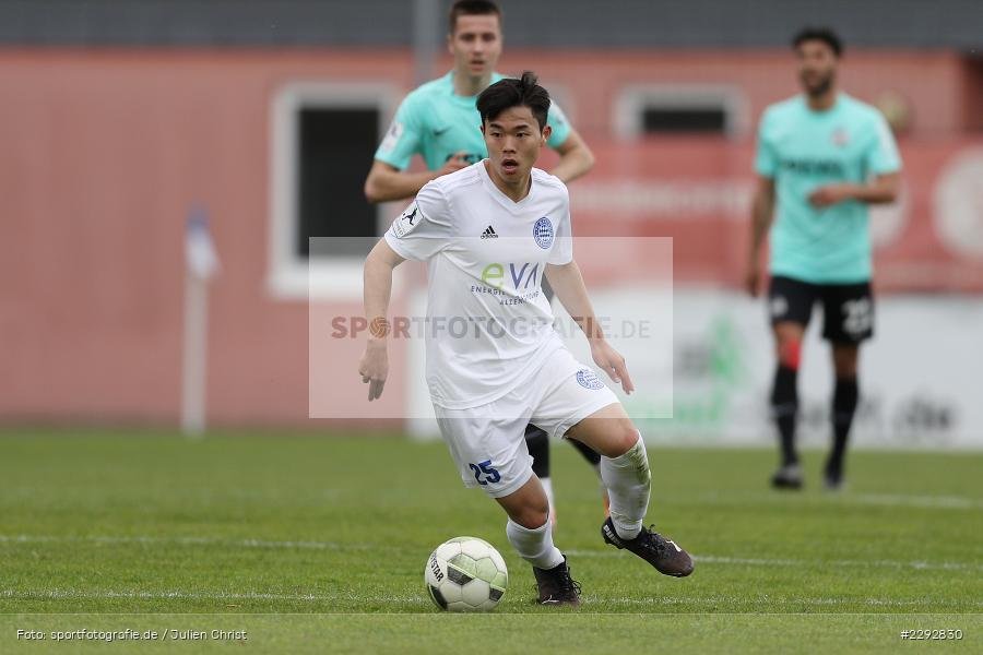 Mingi Kang, Main-Echo Arena, Alzenau, 28.04.2021, sport, action, Fussball, Deutschland, April 2021, Saison 2020/2021, OFC, FCB, Viertelfinale, Hessenpokal, Kickers Offenbach, FC Bayern Alzenau - Bild-ID: 2292830 Mingi Kang, Main-Echo Arena, Alzenau, 28.04.2021, sport, action, Fussball, Deutschland, April 2021, Saison 2020/2021, OFC, FCB, Viertelfinale, Hessenpokal, Kickers Offenbach, FC Bayern Alzenau - Bild-ID: 2292830