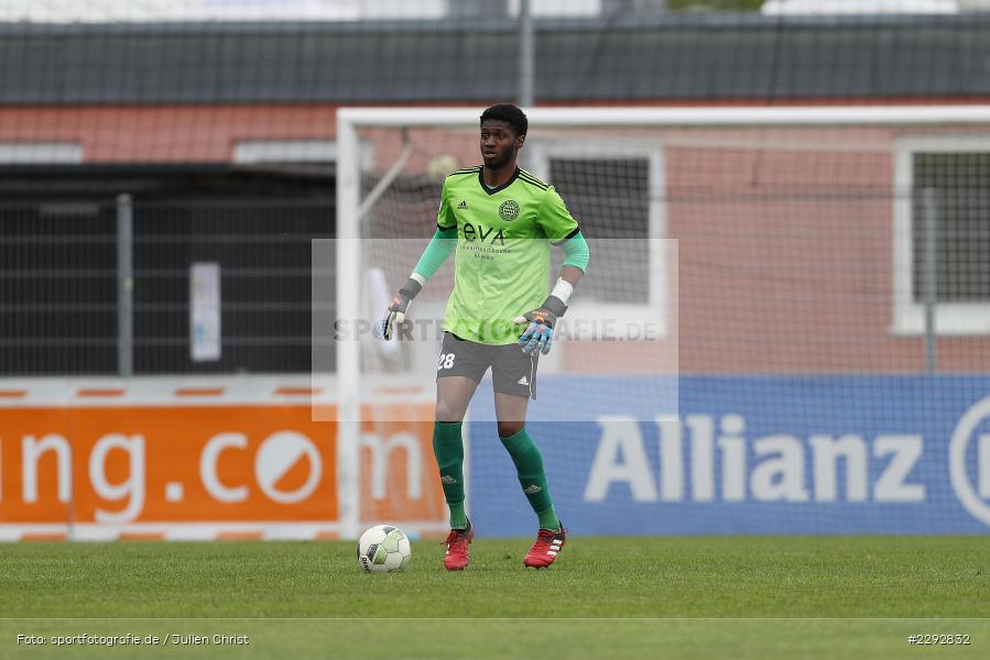 Leonnel Mballa Mvogo, Main-Echo Arena, Alzenau, 28.04.2021, sport, action, Fussball, Deutschland, April 2021, Saison 2020/2021, OFC, FCB, Viertelfinale, Hessenpokal, Kickers Offenbach, FC Bayern Alzenau - Bild-ID: 2292832 Leonnel Mballa Mvogo, Main-Echo Arena, Alzenau, 28.04.2021, sport, action, Fussball, Deutschland, April 2021, Saison 2020/2021, OFC, FCB, Viertelfinale, Hessenpokal, Kickers Offenbach, FC Bayern Alzenau - Bild-ID: 2292832