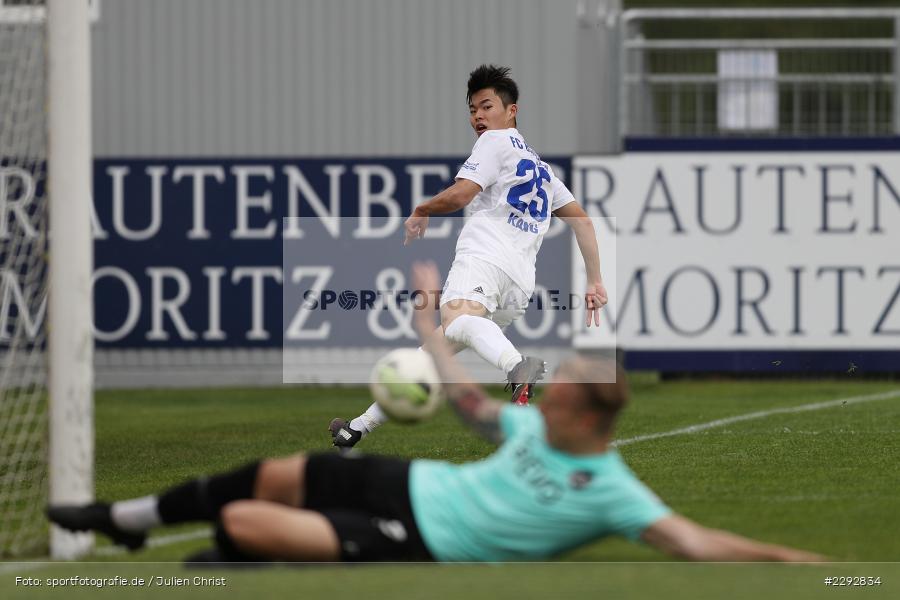 Chance, Mingi Kang, Main-Echo Arena, Alzenau, 28.04.2021, sport, action, Fussball, Deutschland, April 2021, Saison 2020/2021, OFC, FCB, Viertelfinale, Hessenpokal, Kickers Offenbach, FC Bayern Alzenau - Bild-ID: 2292834 Chance, Mingi Kang, Main-Echo Arena, Alzenau, 28.04.2021, sport, action, Fussball, Deutschland, April 2021, Saison 2020/2021, OFC, FCB, Viertelfinale, Hessenpokal, Kickers Offenbach, FC Bayern Alzenau - Bild-ID: 2292834