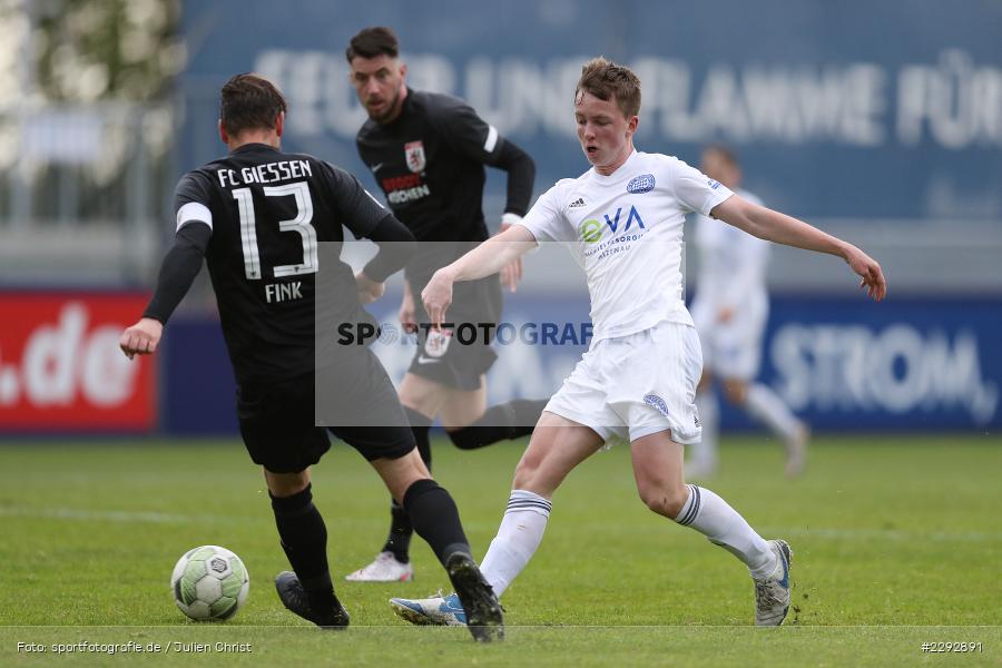 Michael Fink, Tim Grünewald, Main-Echo Arena, Alzenau, 04.05.2021, sport, action, Fussball, Deutschland, Mai 2021, Saison 2020/2021, 4. Liga, Regionalliga Südwest, Regionalliga, FCG, FCB, FC Gießen, FC Bayern Alzenau - Bild-ID: 2292891 Michael Fink, Tim Grünewald, Main-Echo Arena, Alzenau, 04.05.2021, sport, action, Fussball, Deutschland, Mai 2021, Saison 2020/2021, 4. Liga, Regionalliga Südwest, Regionalliga, FCG, FCB, FC Gießen, FC Bayern Alzenau - Bild-ID: 2292891